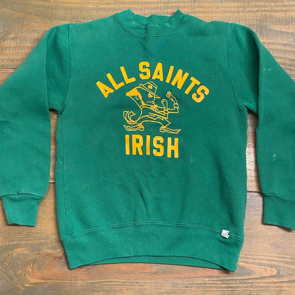 Notre Dame Fighting Irish vintage youth crewneck sweatshirt